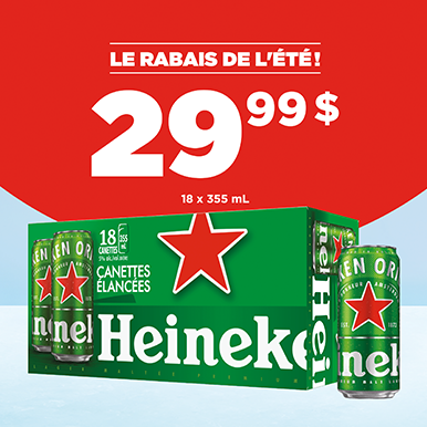 Promotion estivale Heineken
