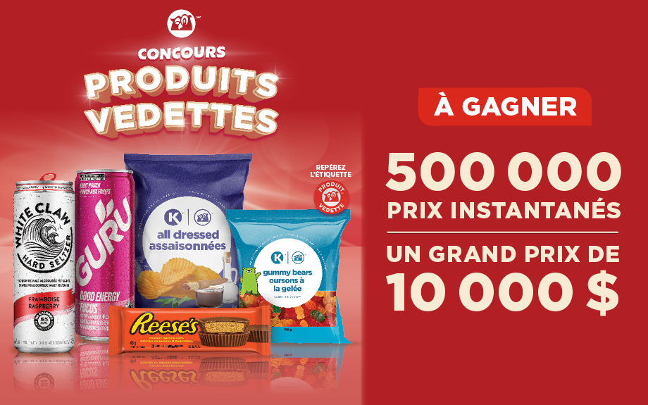 Concours Produits Vedettes